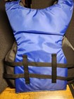 Speedo Adult Universal Life Jacket Pfd Blue Uscg Approved Vest
