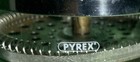 Vintage Pyrex French Press Coffee Maker     Glass   White Lid   Complete Mcm