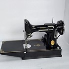 Vintage 1939 Singer 221-1 Featherweight Sewing Machine Af169422 Case Accessories