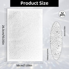 Iron-on Rhinestone Transfers - 12 Sheets Of Glitter Crystal Decals For Diy Craft