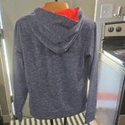 Under Armour Men s Blue Hoodie With Red Logo