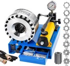 New 5600kn Hydraulic Hose Crimper Pipe Clamping Machine W  8 Sets Dies 10mm-30m
