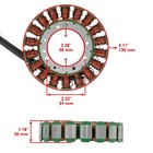 Stator Regulator   Gasket For Kawasaki Vulcan 1500 Nomad Fi Vn1500l 2001-2004