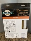 New Petsafe Extreme Weather Pet Door 3 Flap System Medium 1-40 Lb Dog Heat Cold