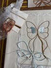 Margaret H  Doyle Embroidery Kit Unfinished Silk And Metal Butterfly 1978