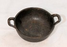 Small Vintage 5  Diameter Valor Cast Iron Bowl Dish Pan With Handles 