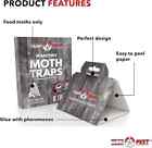 Pantry Moth Traps Safe Glue With Pheromones 8 Pack Effective Adhesive Non Toxic