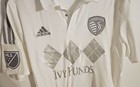 Men s Sporting Kansas City Mls Adidas White 2016 Third Authentic Jersey Size Lrg
