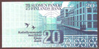 Finland  20 Markkaa 1993  Litt  A     Gem  Unc