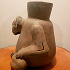 Very Rare Massive Pre-columbian Portrait Vessel