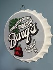 Barqs Root Beer Bottle Cap Metal Sign Garage Man Cave Bar Sign