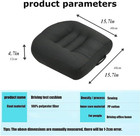 Car Booster Seat Booster Height Lifting Pad Breathable Mesh Portable Car Seat Cu