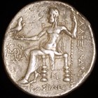 312-281 Bc Seleukos I  nikator   Ar Tetradrachm Ngc Ancients Ef Fine Style
