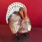 Steiff Tucky Turkey - Vintage  Intact  With All Ids  Some Fading  1961  10cm