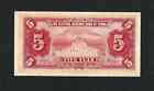 China  Central Reserve Bank Of China 5 Yuan Unc 1940 P-j10e