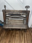 Antique Horseshoe Brand Hand Crank Clothes Wringer Model Number 500e