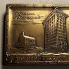 1912 National State Bank - Newark  Nj - Paperweight Medal Whitehead Hoag  838