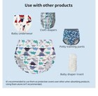 10 Pack Cloth Diaper Cover Waterproof Plastic Training Pants For Toddler 1t
