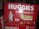 Huggies Size 1 Diapers  Little Snugglers  up To 14 Lbs   84ct Box 