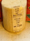 Lot Of 3 Bernat Craftsman Wool Blend Pre-cut Latch Hook Rug Yarn Cream 3173