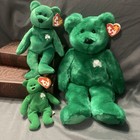Erin The Irish Ty Beanie Buddy  Beanie Baby    Teenie Set Shamrock Bear  W tags