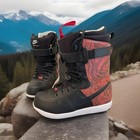 Collectors Nike Zoom Force 1 Snowboard Boots Black dragon Red Sz 8 5 No Box