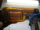  mint  Yellow Amber 6 Shooter Candy Container With Original Metal Cap
