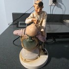 Vintage Italian Capodimonte Style Dentist Patient Porcelain Figurine 9  Humor