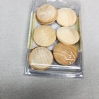 Madison Mill 1  Hardwood Wood Button Plugs Unfinished Wood Dowel Caps Lot Of 5