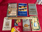 Lot Of 8 Vintage Mini Cookbooks Royal Baker Calumet Kc Baking Powder 1911  