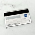 Platinum Floral Amex Centurion Small Chip Card   Customizable Collectors Item