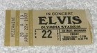 Elvis Presley 1977 Vintage Concert Ticket Stub Olympia Stadium Detroit Michigan