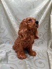 Cocker Spaniel Large Sitting Ceramic Dog