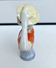 Vintage Porcelain Deco Half Doll Lady Figurine Pin Cushion
