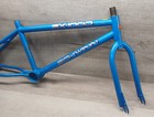 Vintage Old School Schwinn Bmx Bike  Bicycle  Frame And Fork  Sx-1000 Blue