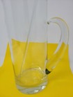 Glass Martini Cocktail Pitcher 11  Tall With Stir Stick Vintage Mcm Barware 