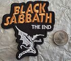 Black Sabbath The End  Rock Band Classic Style Embroidered Patch New Iron On