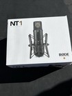Rode Nt1 Large Diaphragm Cardioid Condenser Mic Xlr W  Shock Mount Pop
