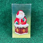Montgomery Ward Porcelain Santa Potpourri Cooker With Candle Included Decoration