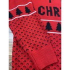 Merry F ckin  Christmas Sweater Funny Ugly Holiday Party Red Knit