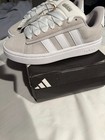 Adidas Grand Court Alpha 00s Jh7230 Womens 7 5 Gray White Box Damage