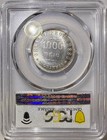 1907 Brazil Silver 1000 Reis Pcgs Uncirculated Detail Cleaned  618 