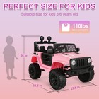 Kids Electric Ride On Truck 12v Power Battery Car With Remote Control Mp3 Player