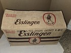 Vintage 1987 Esslinger Beer Case 24 Empty 70 s 80 s Cans steel Top pull Rings On