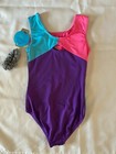 Moret Kids Girls Active Wear Gymnastics Leotard Suit Brand New Size Lg 12 14
