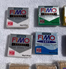 Lot Of 13 Fimo Sculpey Premoi Polymer Multi Color Clay