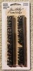 Tim Holtz Idea-ology Christmas Festive Marquee  Word Plaques  Adornments Wreaths