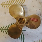 Vintage Brass 3 Blade Propeller Candle Stick Holder Boating Nautical Theme Decor