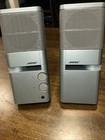 Bose Media Mate Computer Speakers Ice Blue Pair Untested No Power Cable