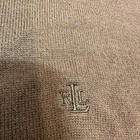 Ralph Lauren Sweater Women Medium Brown Turtleneck Wool Cotton Casual